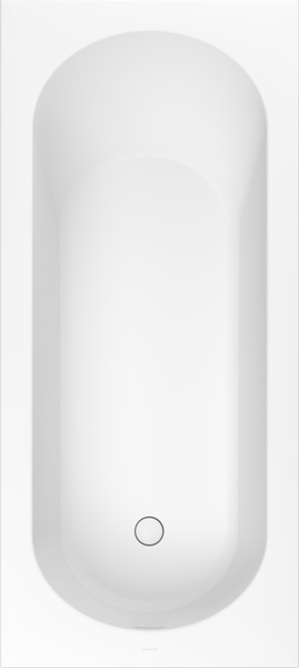 ванна из искусственного камня whitecross gin 180x75 белый матовый