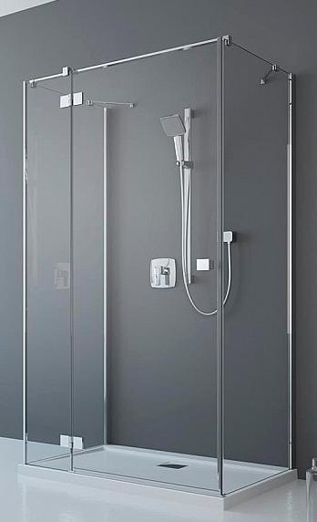 душевой уголок radaway essenza kdj+s 100x100 прозрачное/хром