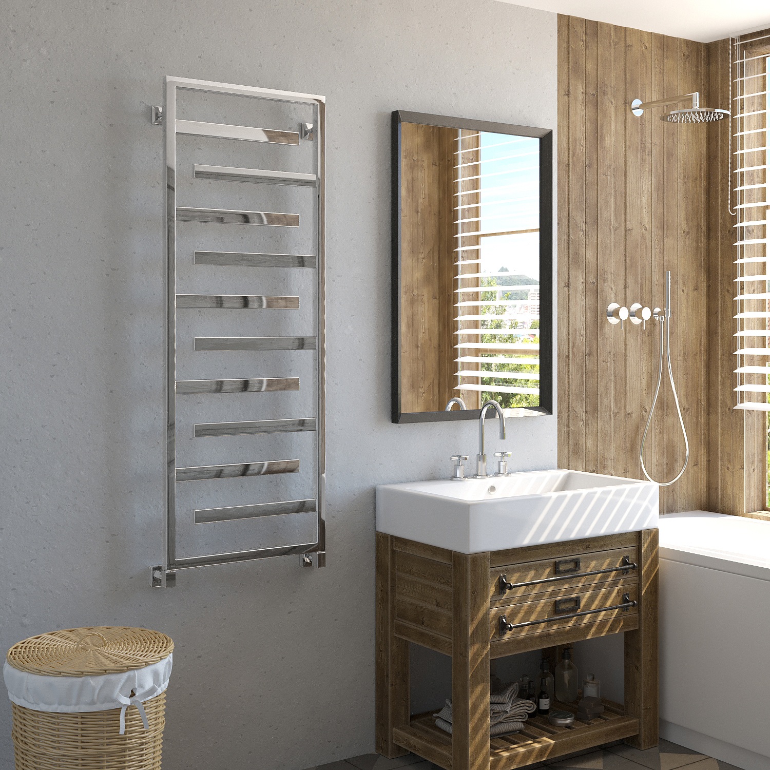 полотенцесушитель водяной stinox corsica 50x140
