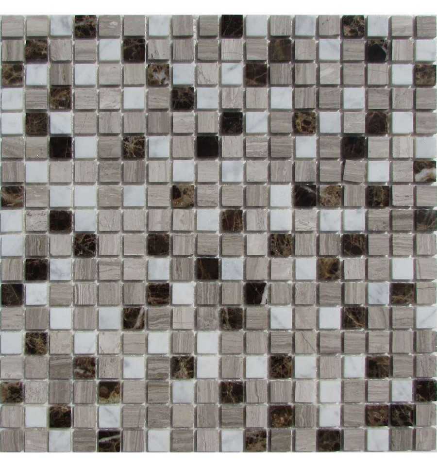 мозаика fk marble light wooden 15-4p 30.5 х 30.5