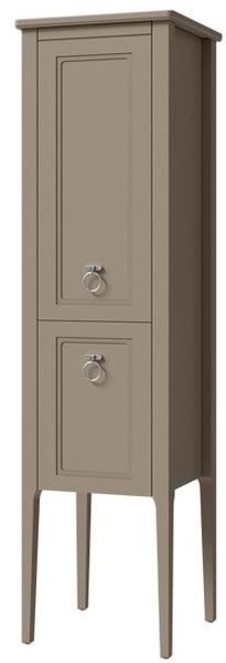 шкаф-пенал напольный caprigo jersey 34350 l-sf04 левый, коричневый матовый
