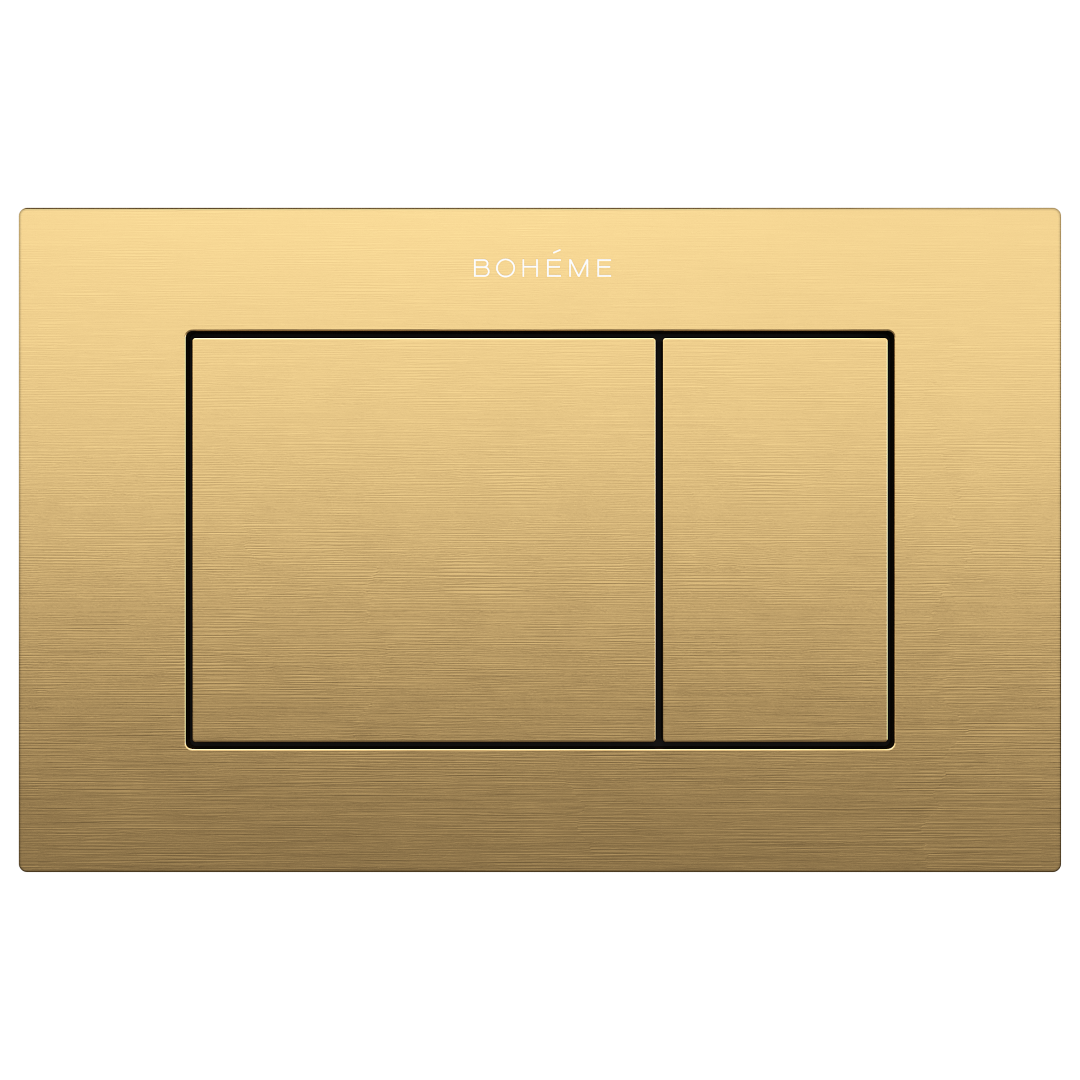 кнопка смыва boheme matt gold new 650/2-mg матовое золото