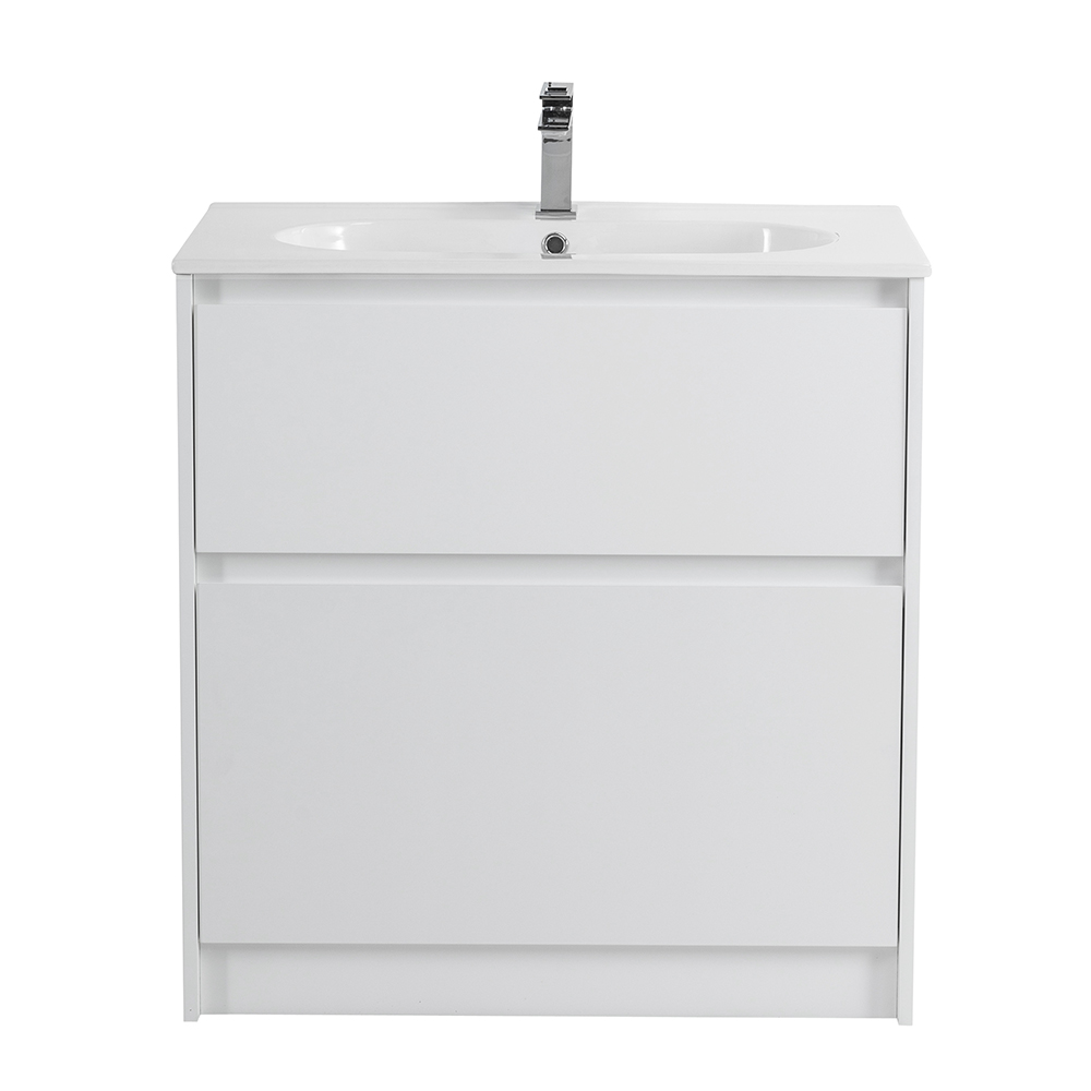 тумба под умывальник belbagno kraft-800-2c-pia-bo bianco opaco