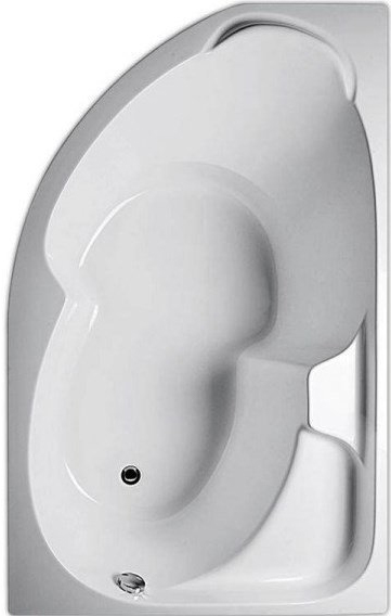 ванна акриловая 1 marka diana 170х105 r (с каркасом и экраном)