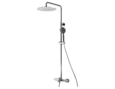душевая стойка bravat waterfall  f639114c-a5-rus с термостатическим смесителем