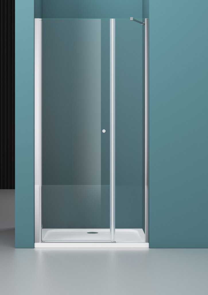 душевая дверь belbagno etna-b-11-60+90-c-cr 150x195 стекла прозрачные, профиль хром
