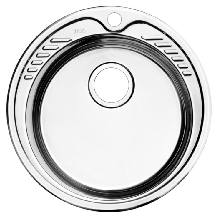 кухонная мойка iddis suno sun49s0i77 49x49 нержавеющая сталь (шелк)