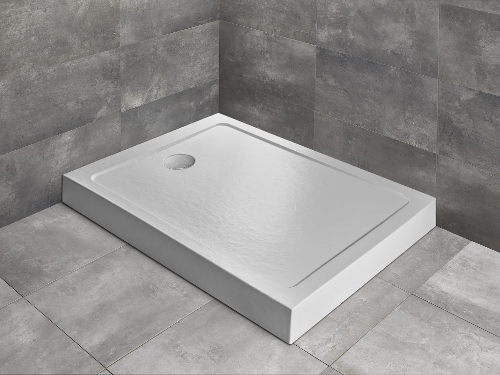 душевой поддон radaway doros f compact 160x80 stone white