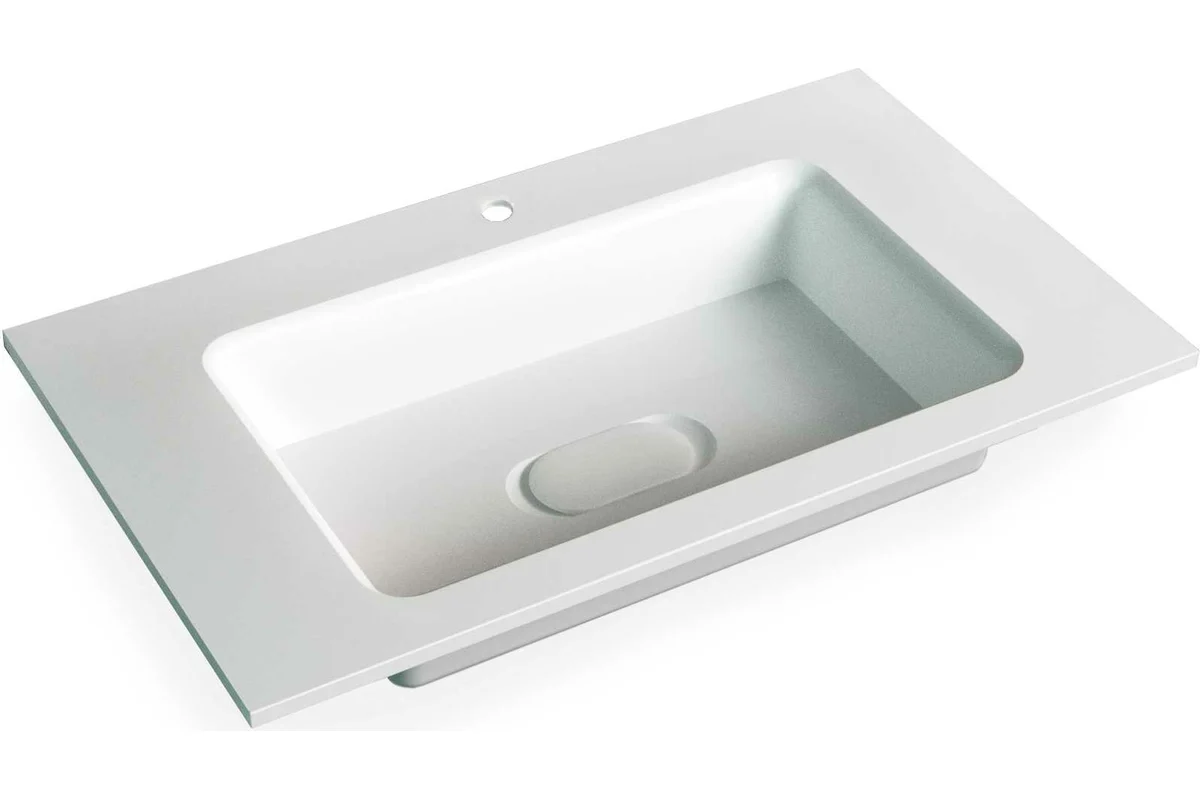 умывальник madera modul 100x45 белый глянец