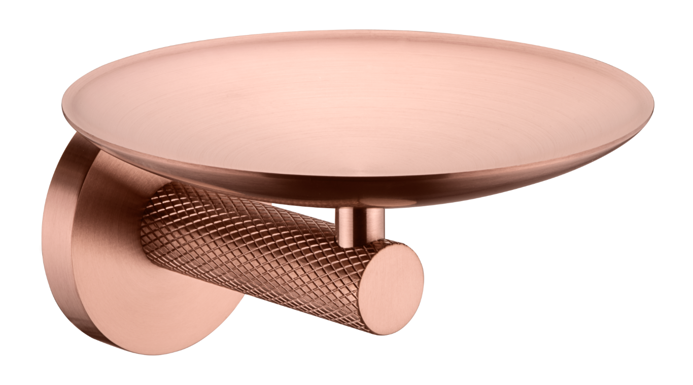 мыльница boheme uno 10973-cb copper brushed