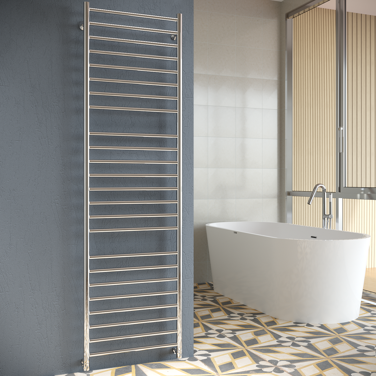 полотенцесушитель водяной stinox toscana luxe 50x180