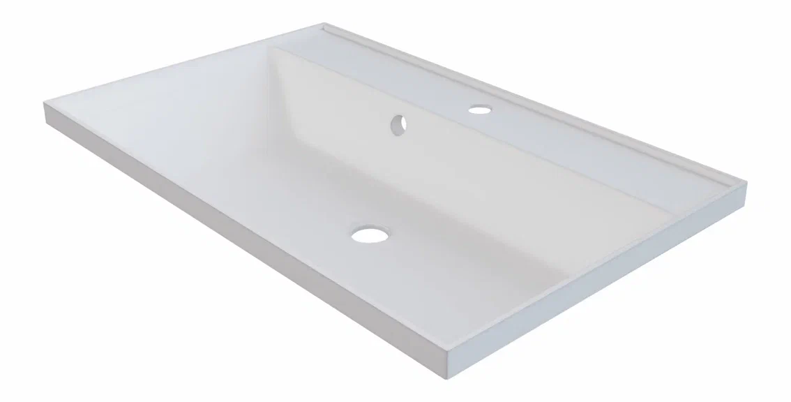 умывальник madera classica 80x45 белый матовый