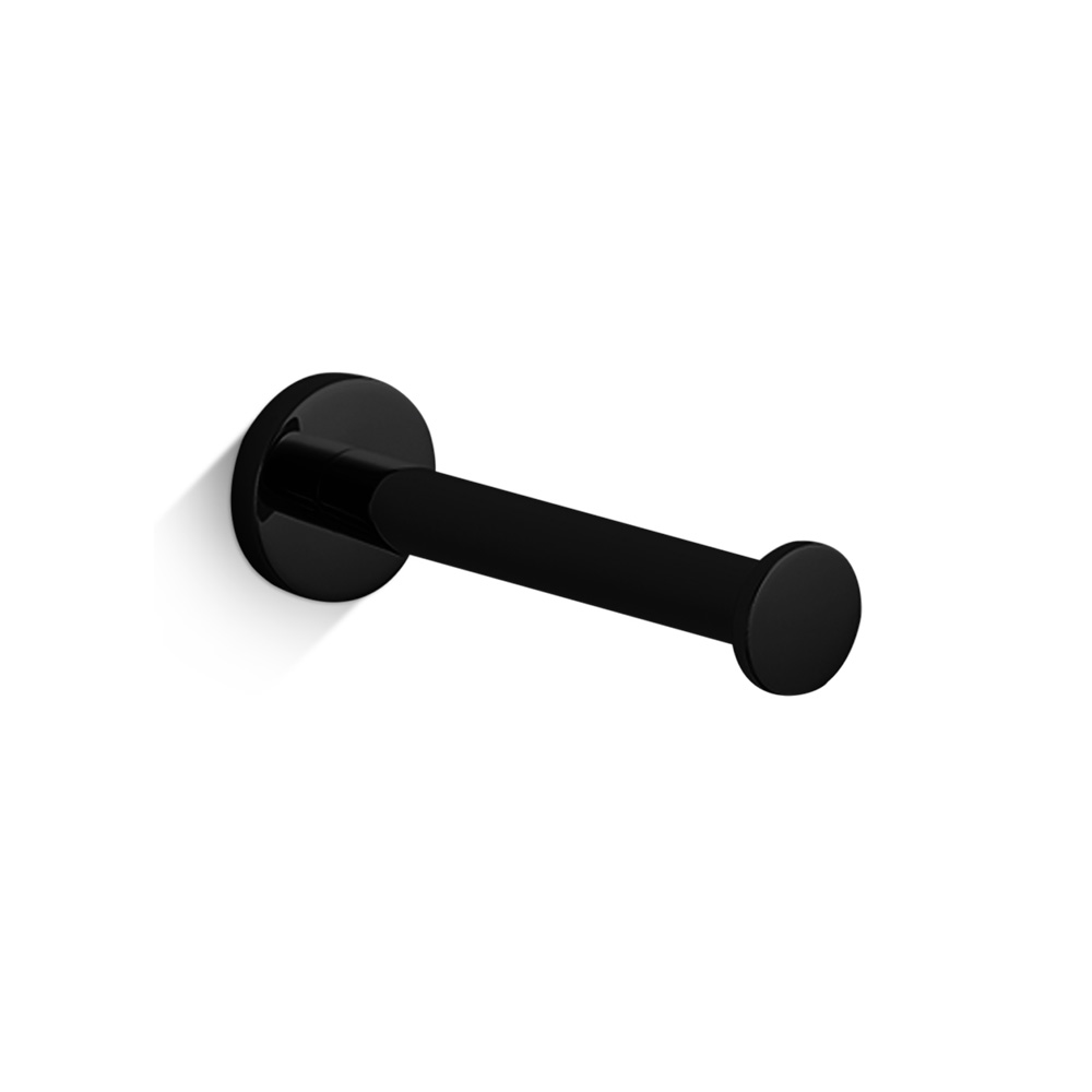 держатель туалетной бумаги decor walther basic erh 0530360 черный