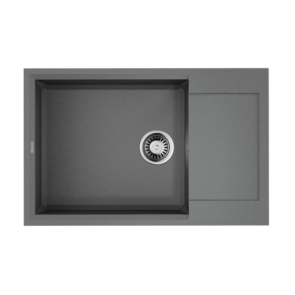 кухонная мойка omoikiri sakaime 78-lb-gr 78x50 leningrad grey