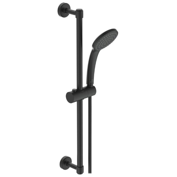 душевой гарнитур ideeal standar idealrain black bd142xg черный