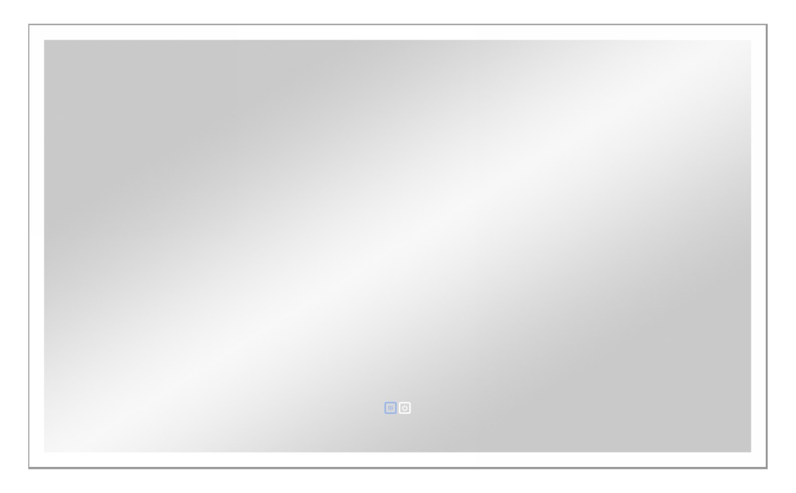 зеркало misty веритате 100x60 вер-02-100/60-14