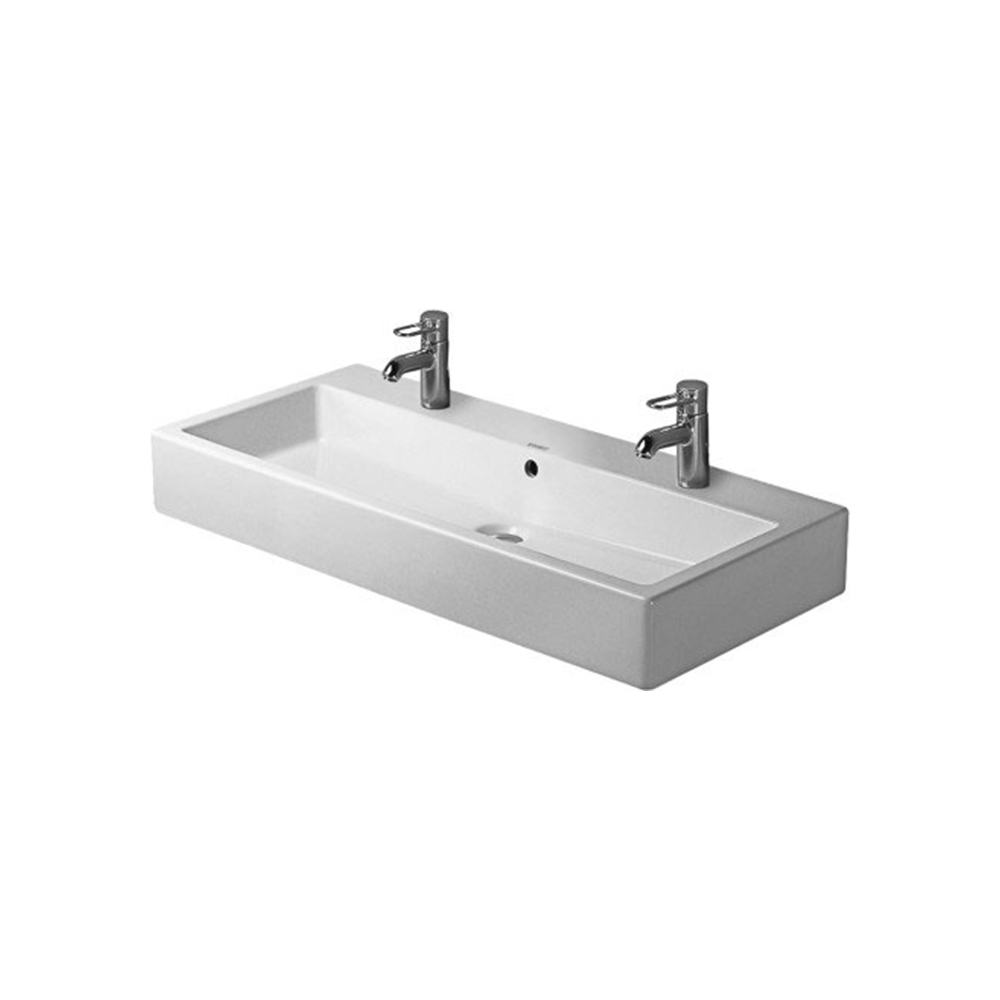 умывальник duravit vero 454100024 100x47 белый