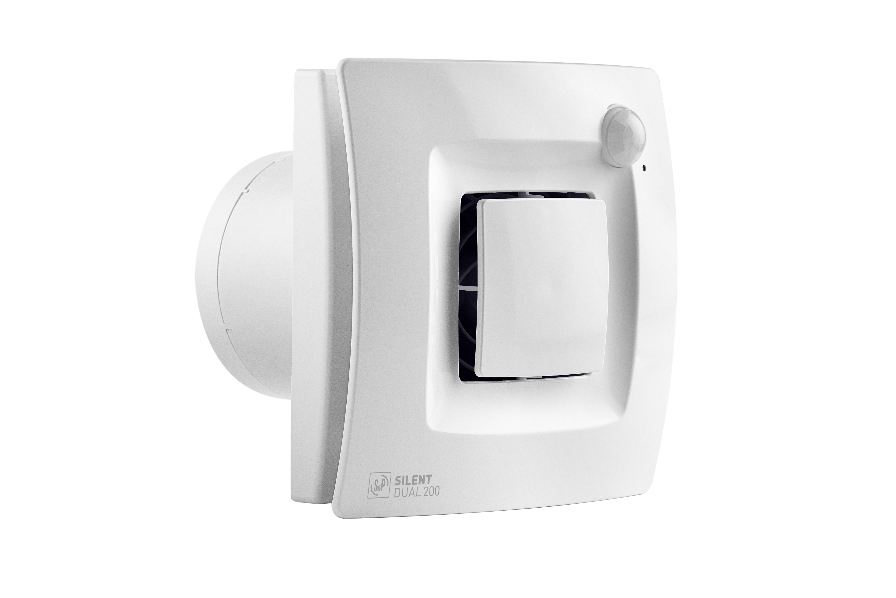 интеллектуальный вытяжной вентилятор soler&palau silent dual 200 (датчик движения +датчик влажности +таймер)