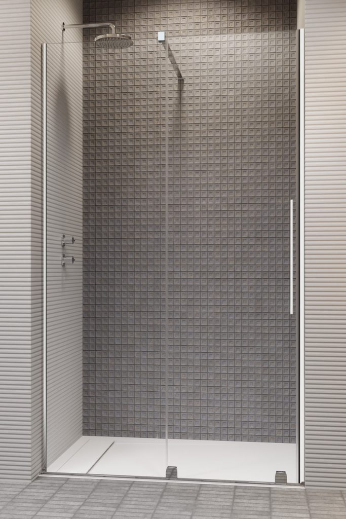 душевая дверь radaway furo dwj 140l 140x200 стекло прозрачное (левая)