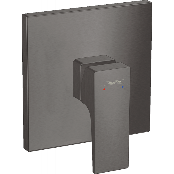 смеситель для душа hansgrohe metropol 32565340 шлифованный черный хром