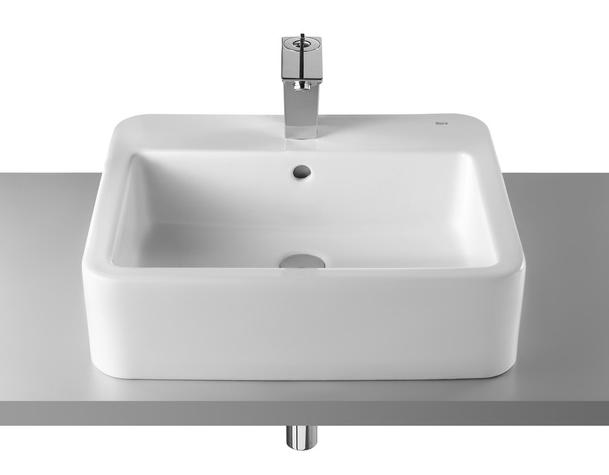 умывальник накладной roca element 55x46 327576000