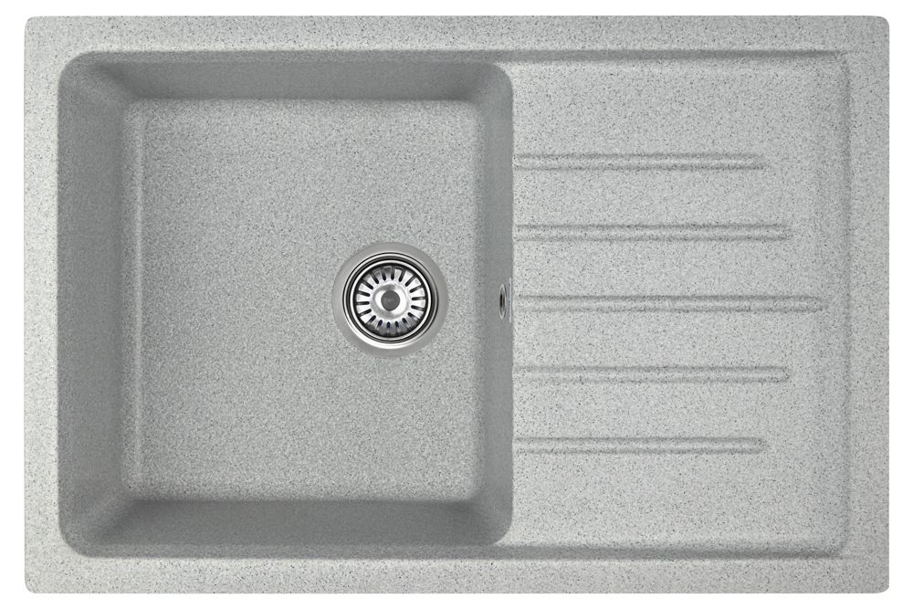 кухонная мойка gran-stone gs 76 310 серый