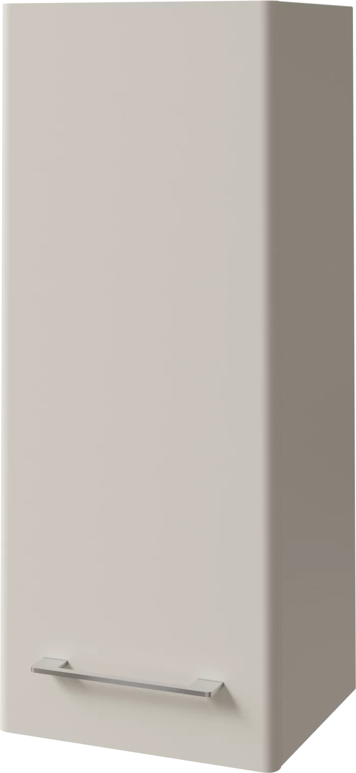 шкаф подвесной caprigo accord 2260l-sf023 бежевый матовый