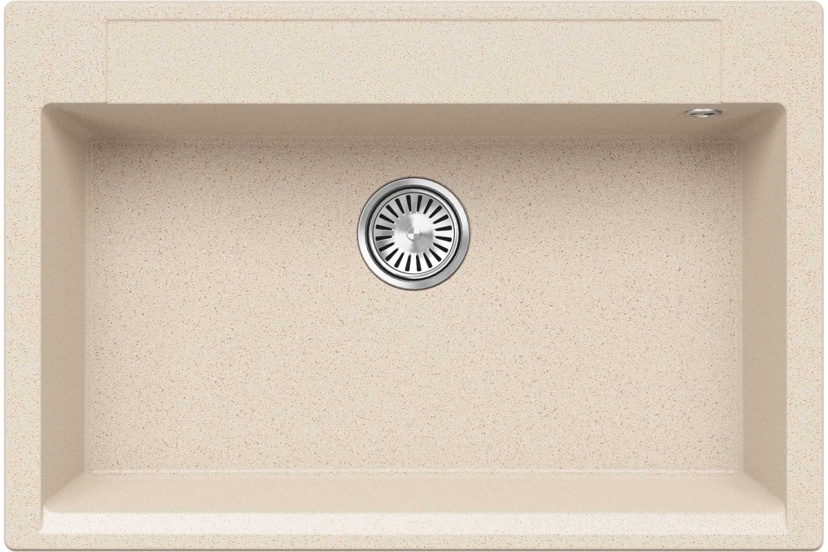 мойка кухонная polygran argo 760 №327 кремовый