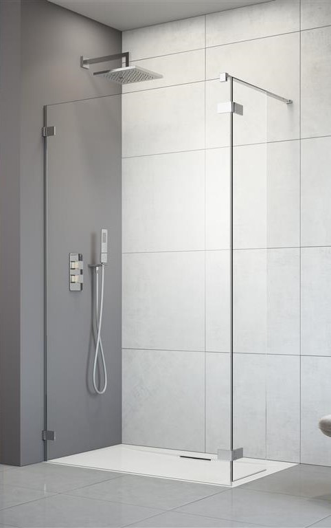 душевой уголок radaway arta walk-in 120x200 прозрачное/хром