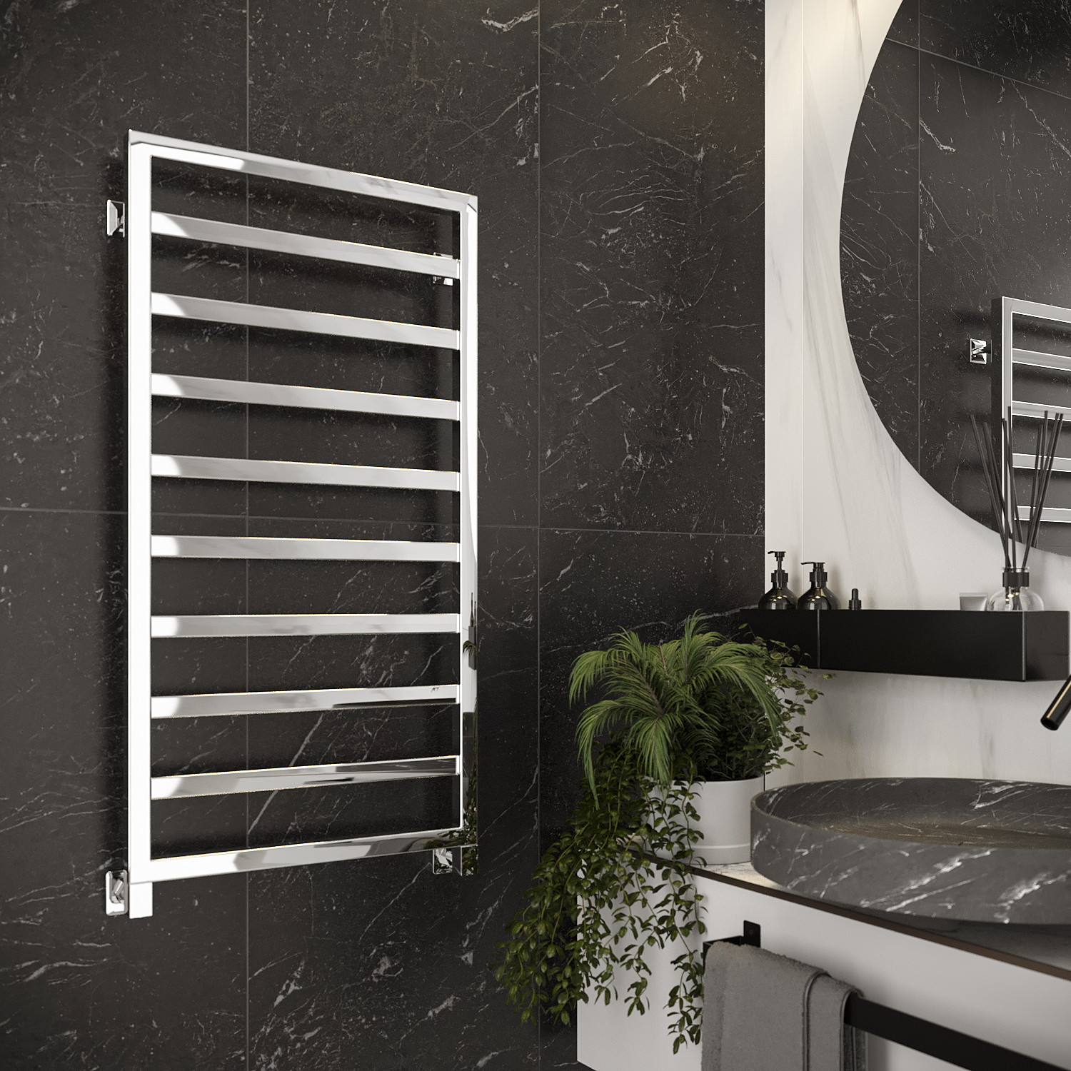 полотенцесушитель водяной stinox bergamo 50x100