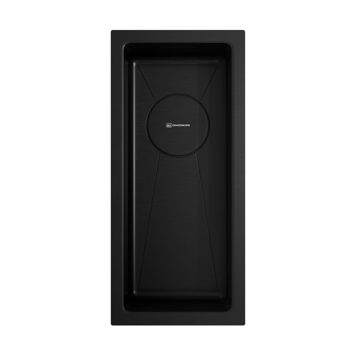 кухонная мойка omoikiri taki 20-u/if-gb 4997015 20x44 графит