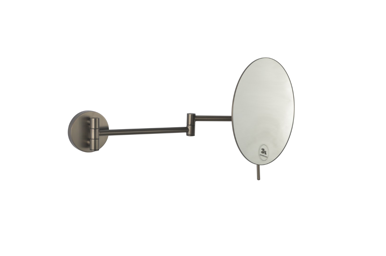 зеркало косметическое boheme chrome 508-gm оружейная сталь