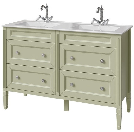 тумба напольная caprigo albion concept 120 34024-sf024 зеленый матовый