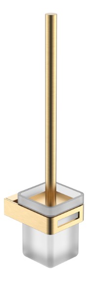 ерш для туалета настенный boheme mattgold q 10954-mg матовое золото