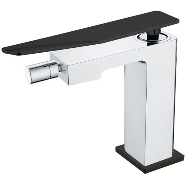 смеситель для биде boheme q chrome black 146-crb.2 хром/черный