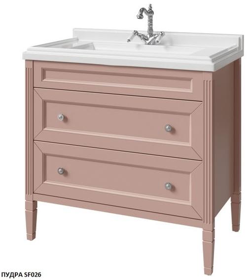 тумба напольная caprigo albion concept 90 34018-sf026 коричневый матовый