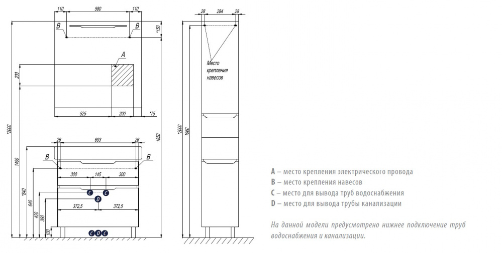 Душевая дверь GuteWetter Lux Door GK-002A 91 (бронза) фото 3 душевая дверь gutewetter lux door gk-002a 91 (бронза) фото 3
