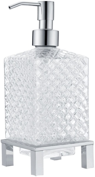 дозатор жидкого мыла boheme royal crystal 10226
