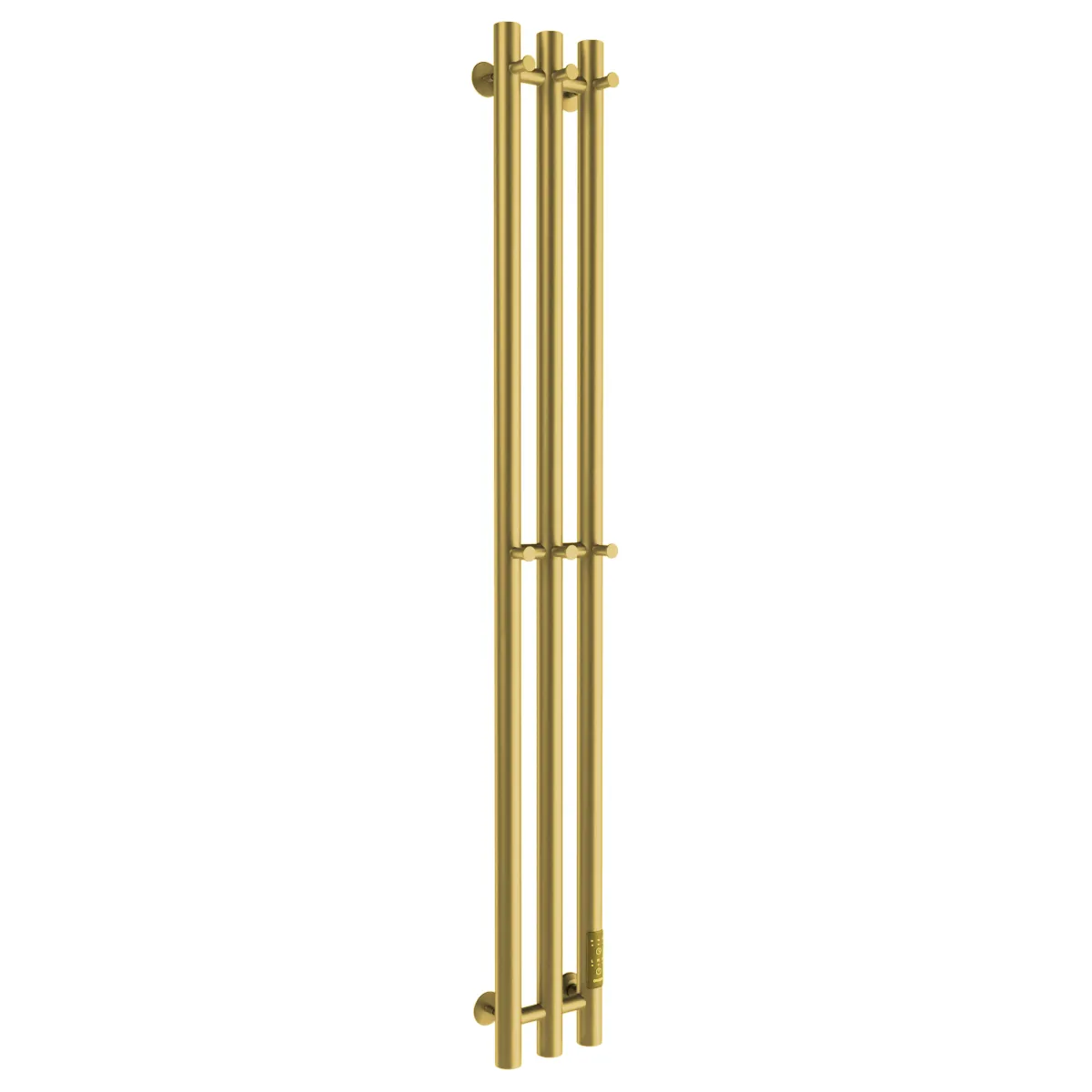 полотенцесушитель электрический маргроид ferrum inaro снш 120x6x12 (6 крючков) латунь матовая