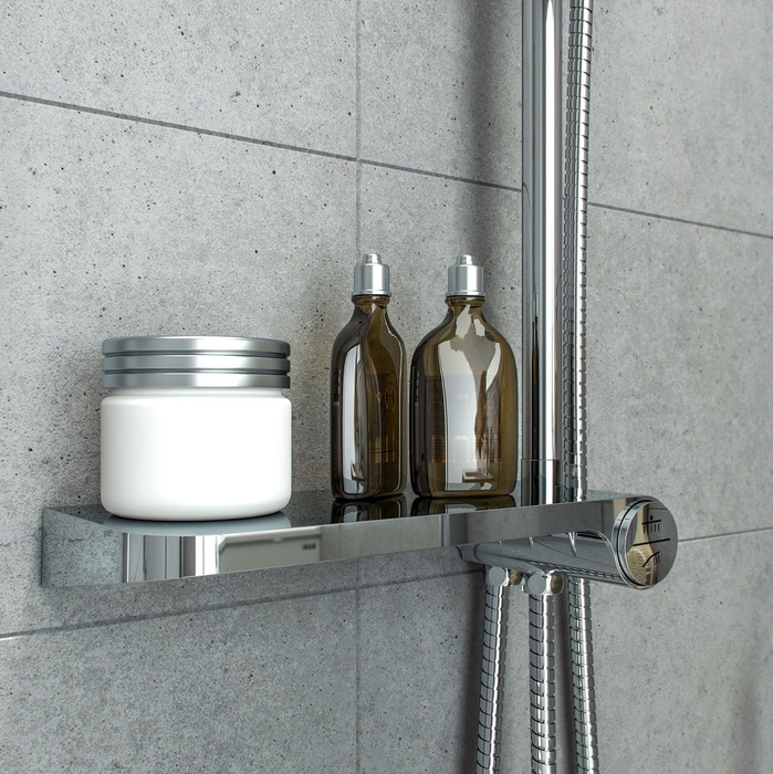 Душевой уголок Gutewetter Practic Rectan GK-403 105x100 (матовый хром/стекло матовое) фото 5 душевой уголок gutewetter practic rectan gk-403 105x100 (матовый хром/стекло матовое) фото 5