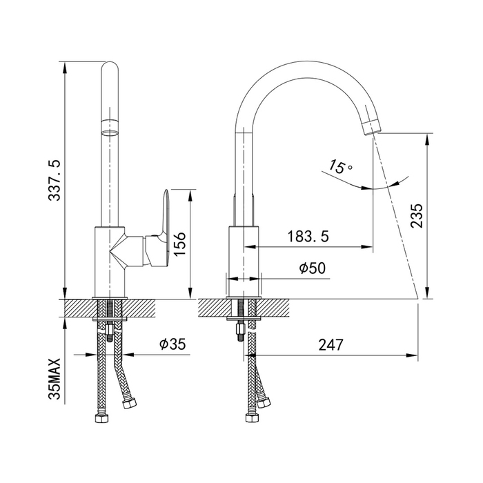 Душевой уголок Gutewetter Practic Rectan GK-403 105x75 (матовый хром/стекло бесцветное) фото 3 душевой уголок gutewetter practic rectan gk-403 105x75 (матовый хром/стекло бесцветное) фото 3