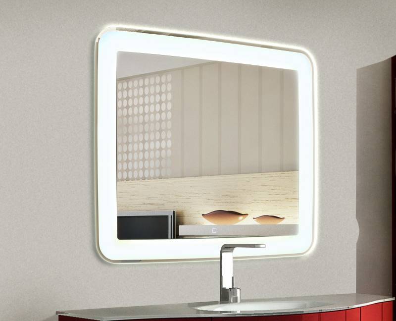 зеркало relisan anita 91,5x68,5 с led-подсветкой