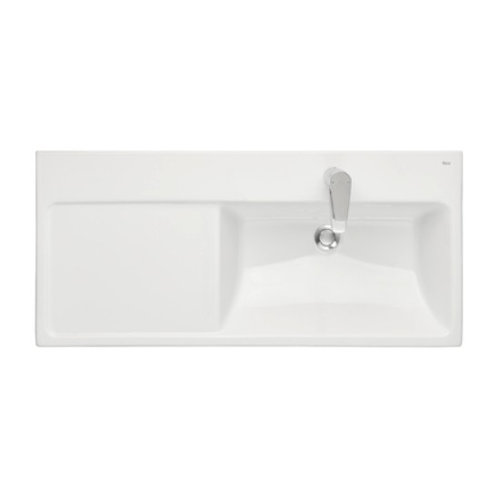 умывальник roca the gap plus 3270me004 100x46 правая, белый