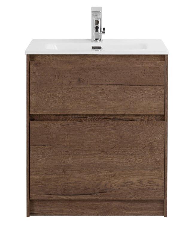 тумба под умывальник belbagno kraft39-600/390-2c-pia-rt rovere tabacco