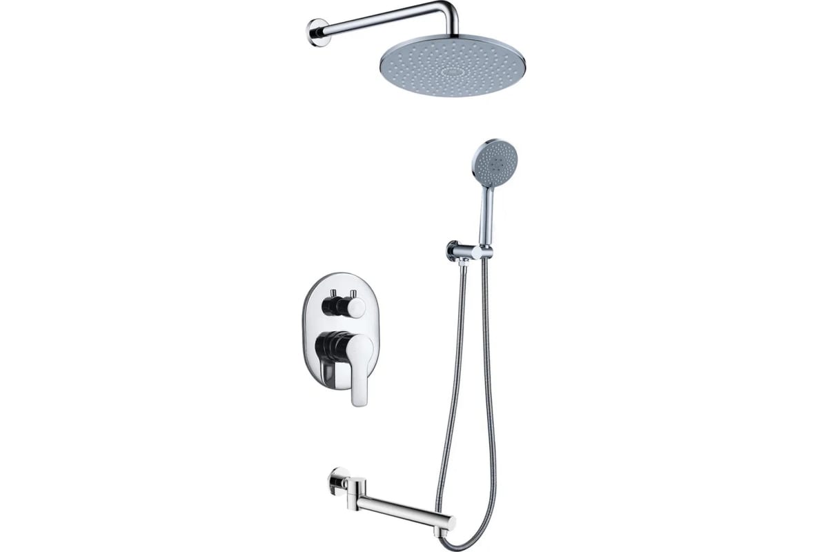 душевая система berges nardis 3r 071013 хром
