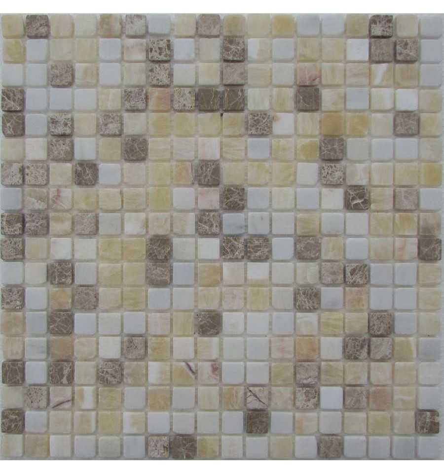 мозаика fk marble white cream 15-4t 30 х 30