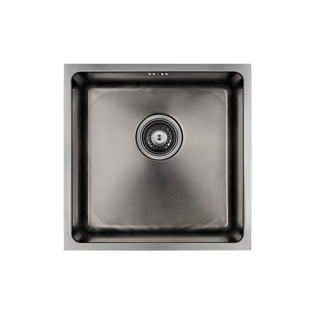 мойка кухонная paulmark lassan pm304444-gm черный