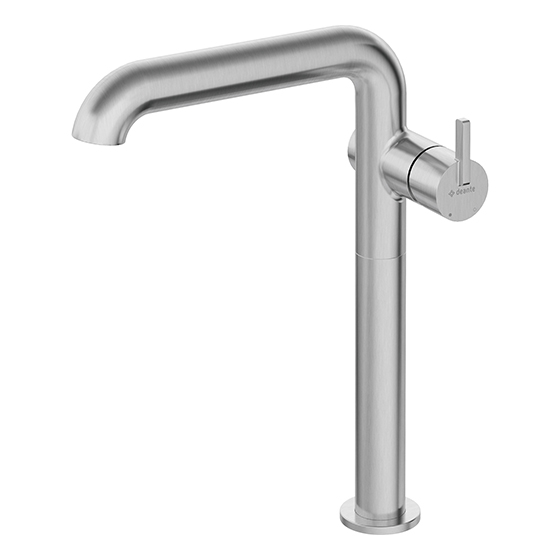 смеситель для умывальника deante silia steel bqs_f24k сталь