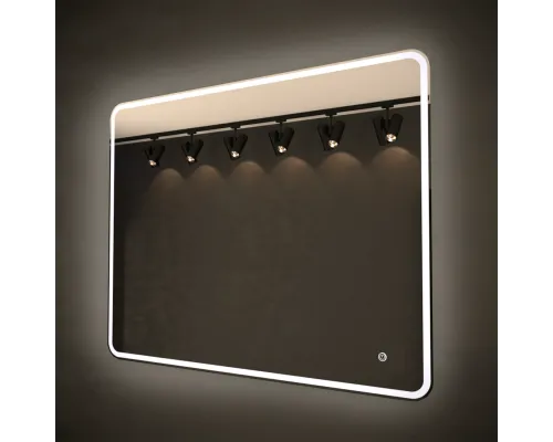 зеркало kvv group milan 100x70 с подсветкой
