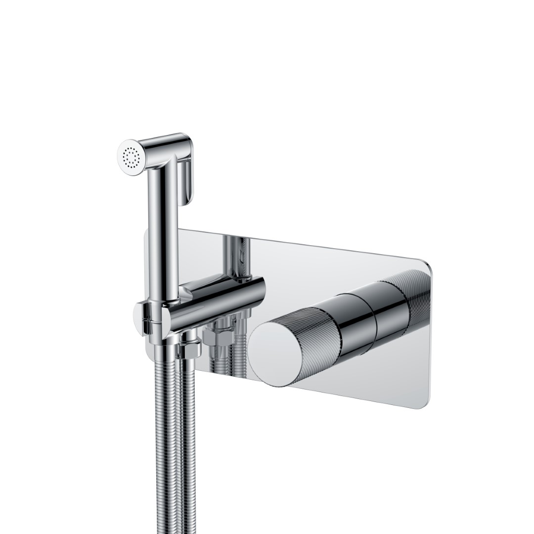 смеситель для биде boheme stick spirale chrome хром